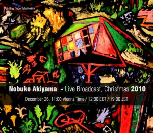 Nobuko Akiyama, Live Broadcast, Christmas 2010